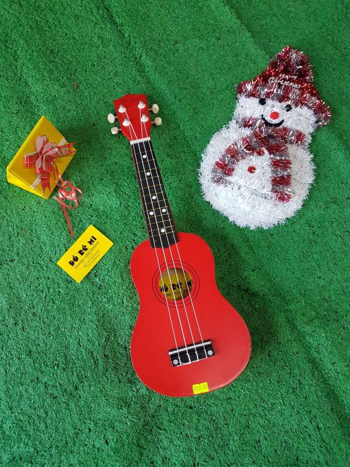 Đàn Ukulele màu đỏ