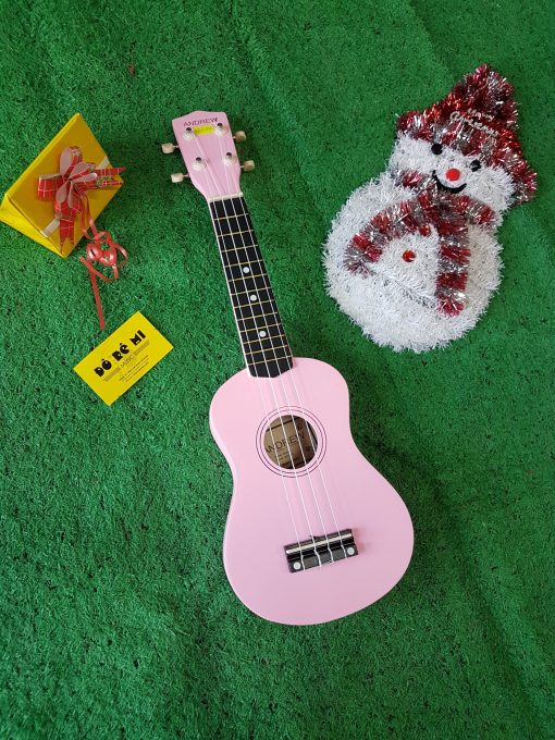Đàn Ukulele màu hồng nhạt