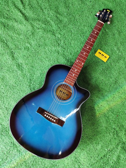 Đàn Guitar Acoustic VE100 xanh