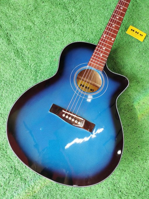 Đàn Guitar Acoustic VE100 xanh - Hình ảnh 5