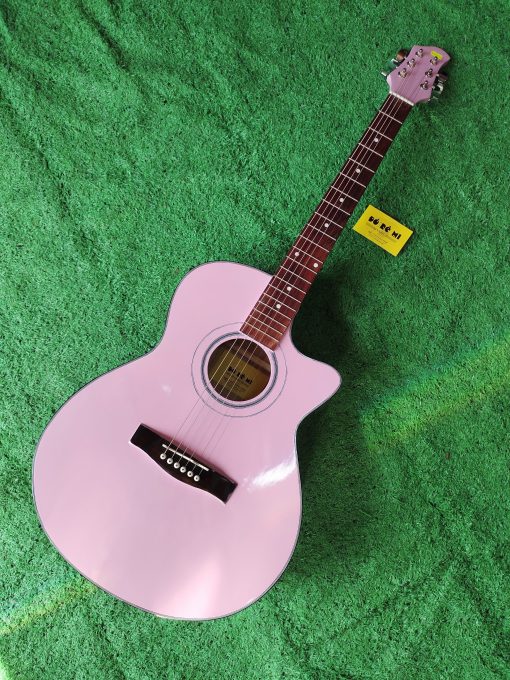 Đàn Guitar Acoustic VE100 hồng