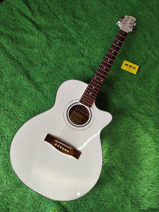 Đàn Guitar Acoustic VE100 trắng