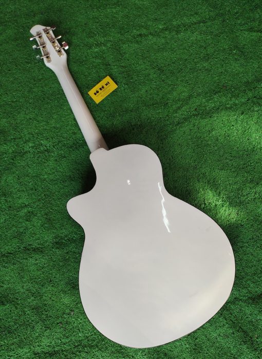 Đàn Guitar Acoustic VE100 trắng - Hình ảnh 3