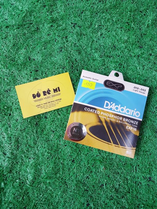 Dây Guitar Acoustic D'Addario EXP16