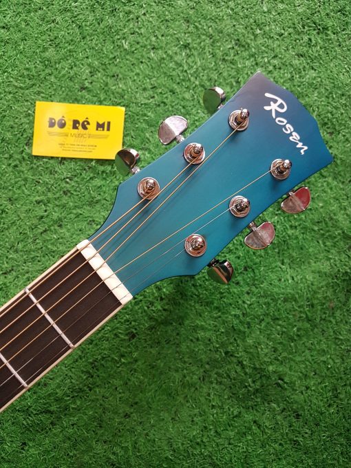 Đàn Guitar Acoustic Rosen G11 xanh đen - Hình ảnh 5