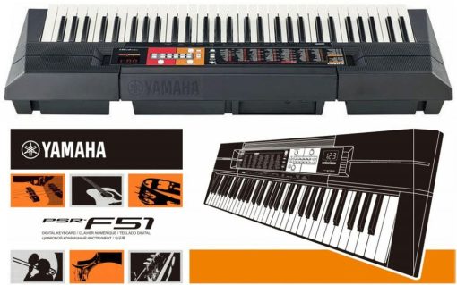 Yamaha PSR-F51 - Hình ảnh 4