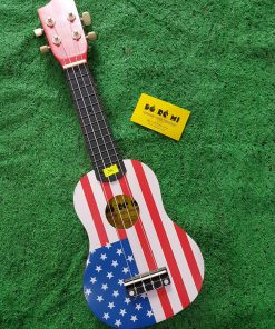 Đàn Ukulele hình cờ Mỹ