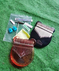 Đàn Kalimba Rabi màu đen và đỏ