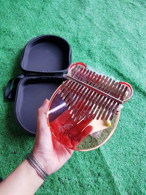 Đàn Kalimba Rabi màu đen và đỏ - Hình ảnh 4