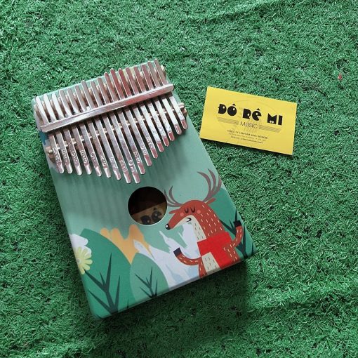 Đàn Kalimba hình nai xanh