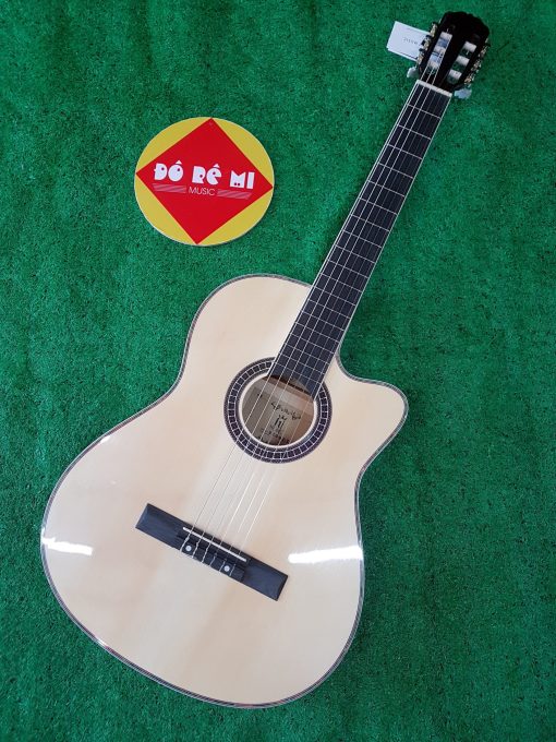 Đàn Guitar Classic HT MUSIC EQ HT39C gỗ tự nhiên