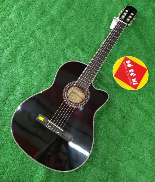 Đàn Guitar Classic HT MUSIC EQ HT39C màu đen bóng