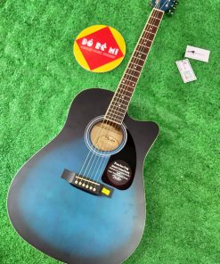 Đàn Guitar Acoustic Fender màu xanh viền