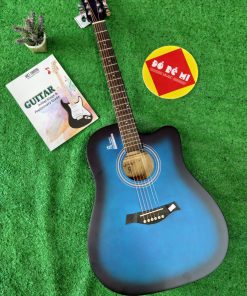 Đàn Guitar HT MUSIC EQ màu xanh đen