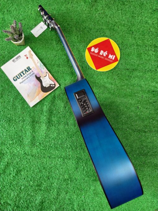 Đàn Guitar HT MUSIC EQ màu xanh đen - Hình ảnh 3