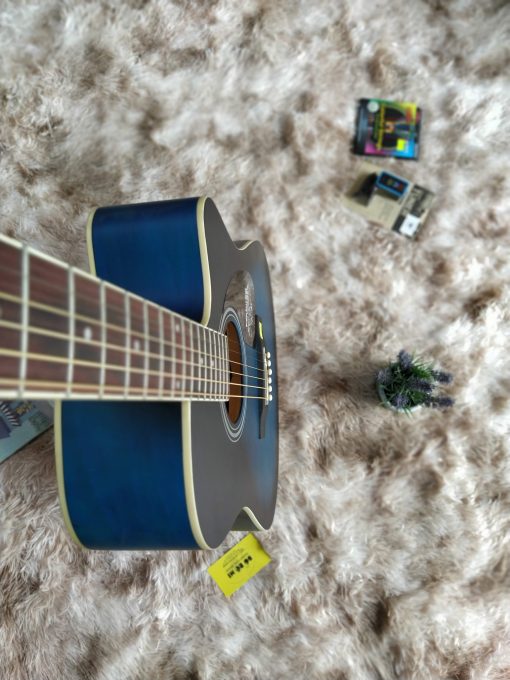 Đàn Guitar Acoustic Fender màu xanh viền - Hình ảnh 8
