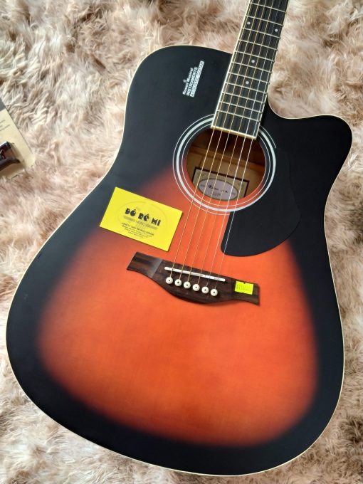 Đàn Guitar Acoustic Rosen G11 màu cam viền - Hình ảnh 2