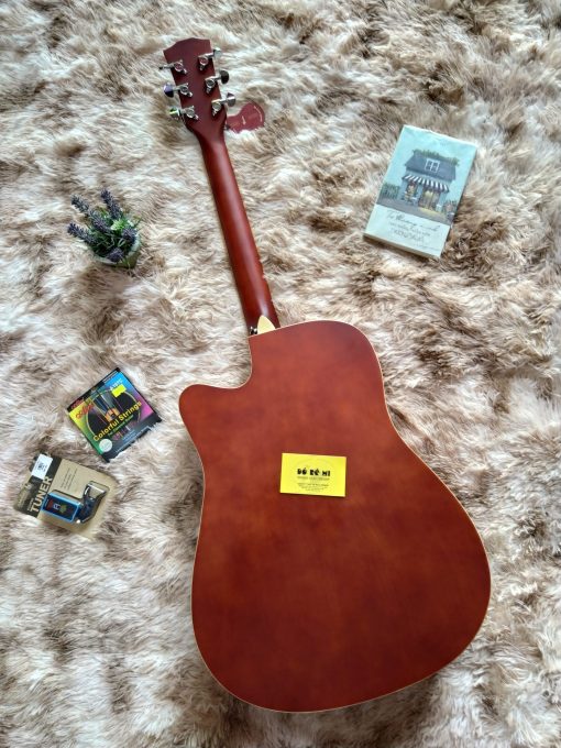 Đàn Guitar Acoustic Rosen G11 màu cam viền - Hình ảnh 7