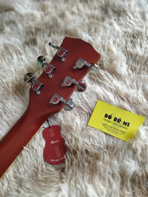 Đàn Guitar Acoustic Rosen G11 màu cam viền - Hình ảnh 8