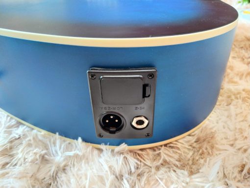 Đàn Guitar Acoustic Xanh viền EQ - Hình ảnh 8