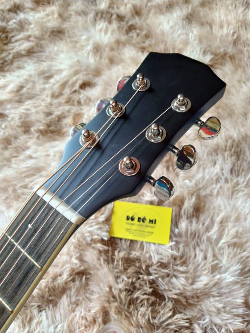 Đàn Guitar Acoustic Xanh viền EQ - Hình ảnh 3