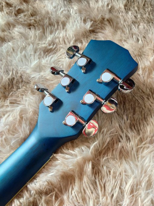 Đàn Guitar Acoustic Xanh viền EQ - Hình ảnh 7