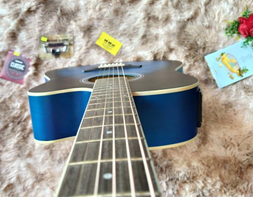 Đàn Guitar Acoustic Xanh viền EQ - Hình ảnh 9
