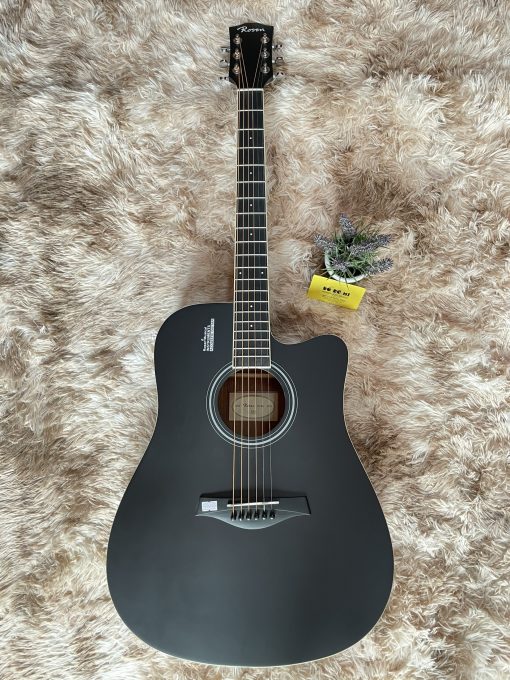 Đàn Guitar Acoustic Rosen G12BK (Gỗ Thịt - Solid top)