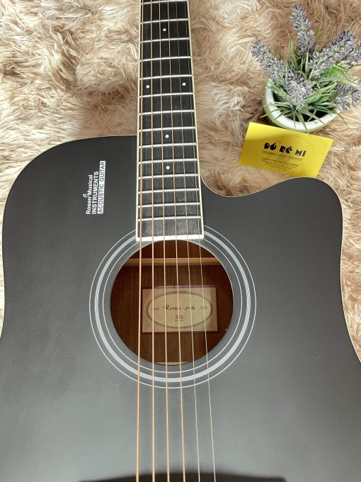 Đàn Guitar Acoustic Rosen G12BK (Gỗ Thịt - Solid top) - Hình ảnh 6