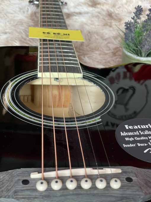 Đàn Guitar Acoustic Fender CD60 màu đen bóng - Hình ảnh 8