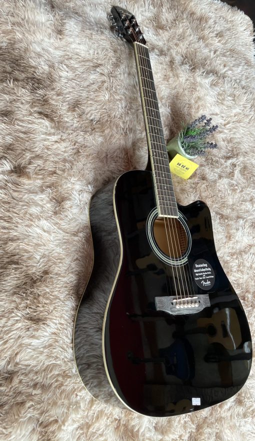 Đàn Guitar Acoustic Fender CD60 màu đen bóng - Hình ảnh 4