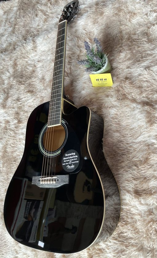 Đàn Guitar Acoustic Fender CD60 màu đen bóng - Hình ảnh 3